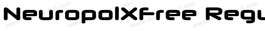 NeuropolXFree Regular字体转换